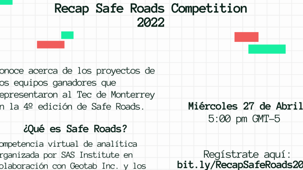Ganan 1o. y 2o. lugar en Safe Roads Competition 2022